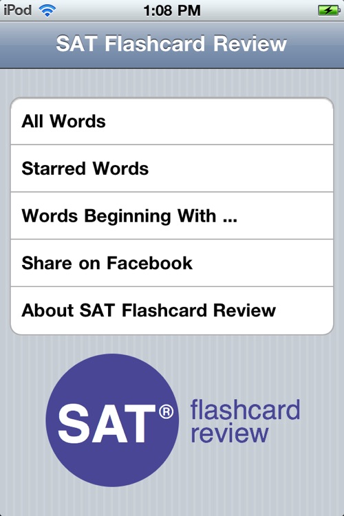 SAT Flashcards screenshot-4