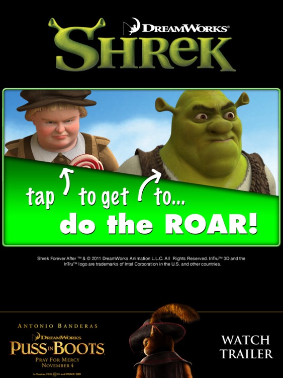 Make Shrek Roar