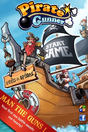 Pirate Gunner HD FREE