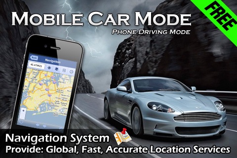 Mobile Car Mode Free - Phone Driving Mode screenshot 2