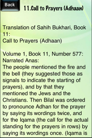 Sayings on Adhaan(Call for Prayer) screenshot 2