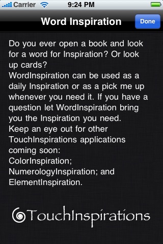 Word Inspiration