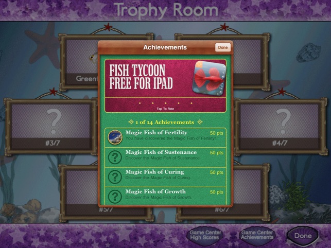 Fish Tycoon Free for iPad(圖5)-速報App