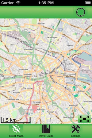 Dublin Offline Street Map