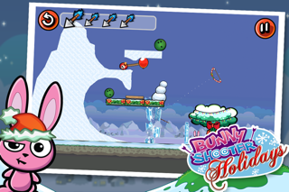 Bunny Shooter Christmas - a Free Game by the Best, Cool & Fun GamesScreenshot of 3