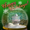 3D Snow Globe - Snowman