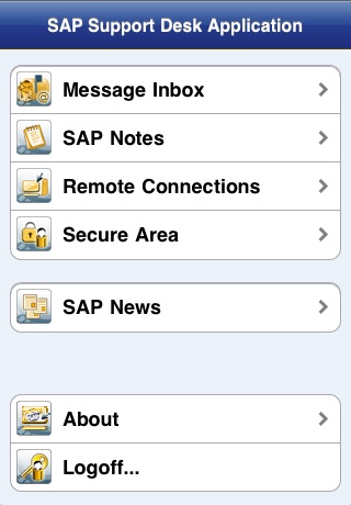 SAP Support Desk