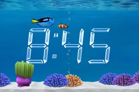 Aquarium Clock