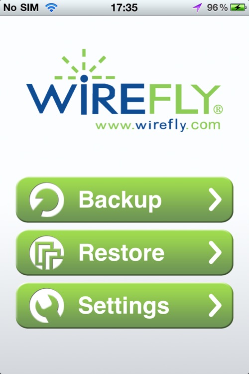 Wirefly Backup