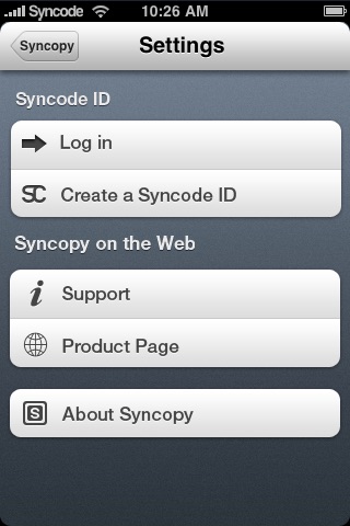 Syncopy screenshot-3