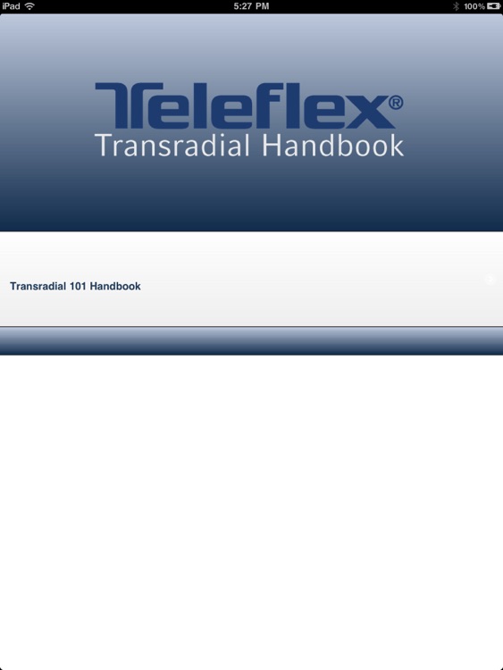 Teleflex Transradial Handbooks