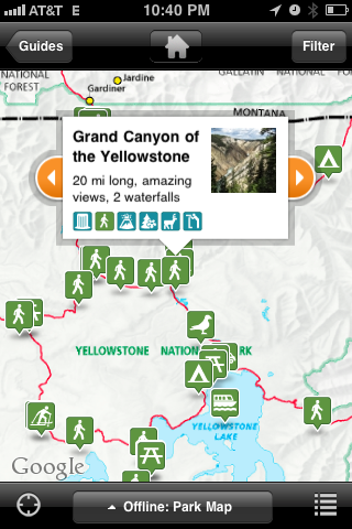 Yellowstone National Park - The Official Guide screenshot 4