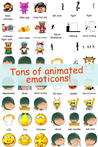 Animated Emotions™ for MMS Text Message, Email!... screenshot 3