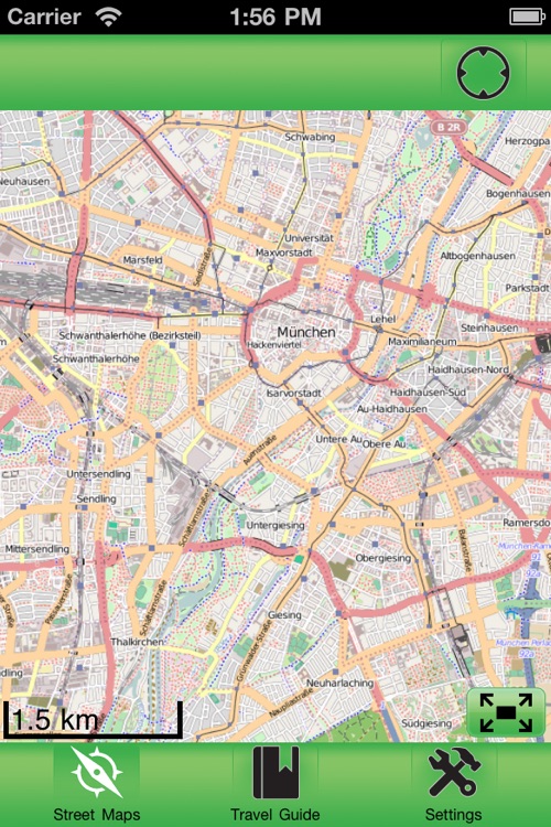 Munich Offline Street Map