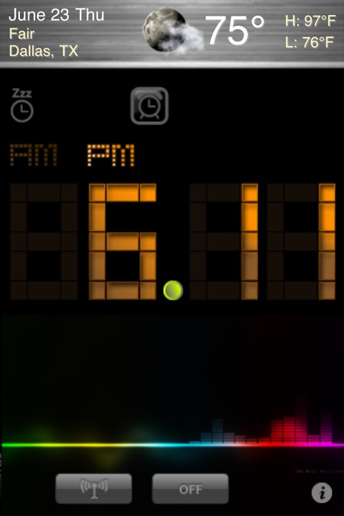 Alarm Clock + Radio HD