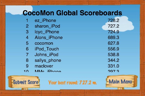 Air CocoMon LITE: Free Flight of the Monkey Coconut screenshot-4