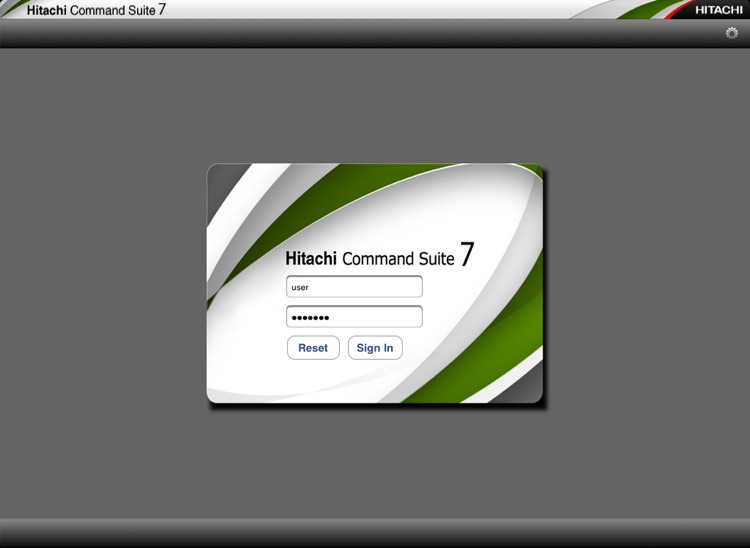 Hitachi Command Suite for iPad®