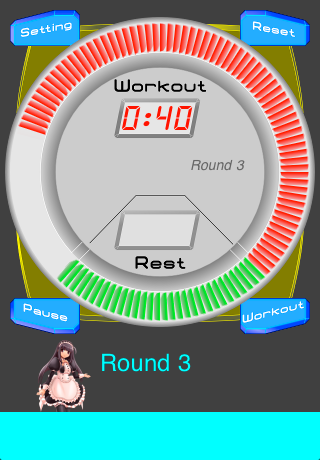 Boxing Timer Basic screenshot 2