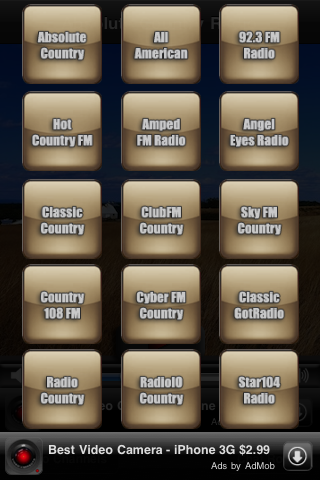 Country Radio FM screenshot 2