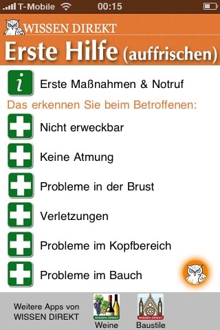 Erste Hilfe (auffrischen) screenshot 2