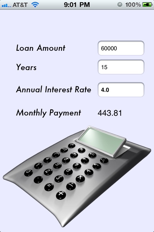 Free Monthly Payment Calculator