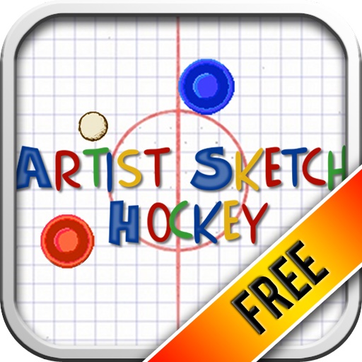 Artist Sketch Hockey - Free icon