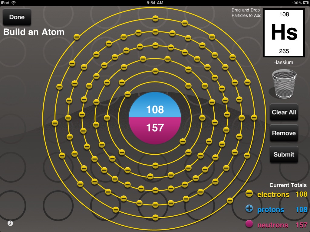 Building Atoms, Ions, and Isotopes HD Lite screenshot 3