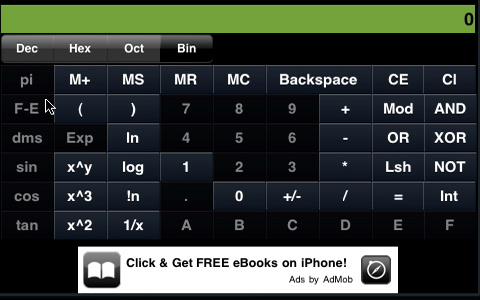 The Scientific Calculator screenshot 4