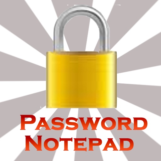 Password Notepad iOS App