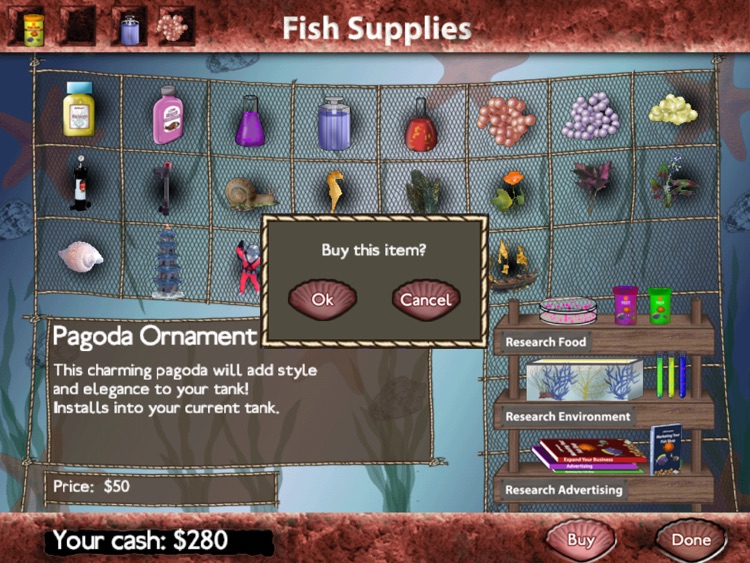 Fish Tycoon Free for iPad