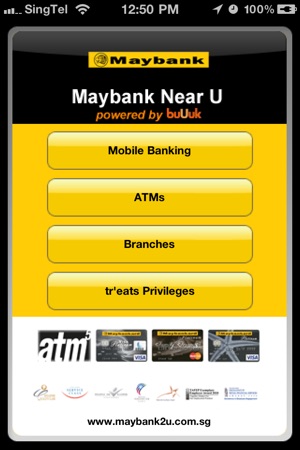 Maybank ATM and Bank Branch Locator (M2U Map)(圖1)-速報App