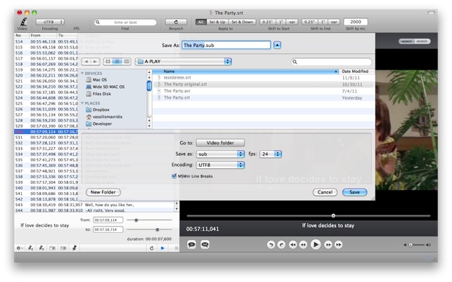 Subtitle App For Mac