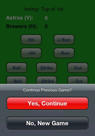 Simple Baseball Scorekeeper screenshot-3