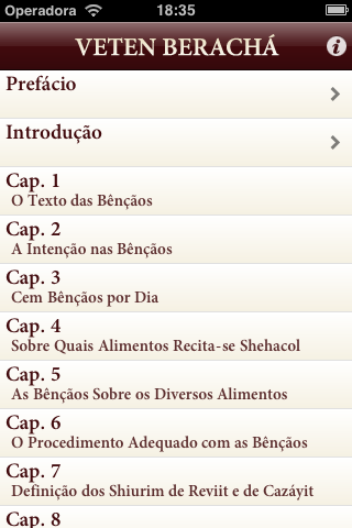 Veten Berachá - Leis das Bênçãos de Alimentos screenshot 2
