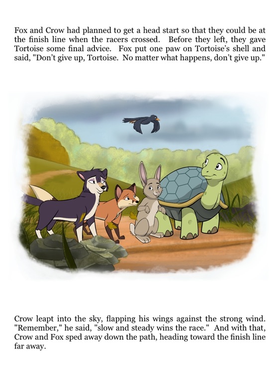 Tortoise and Hare: an Animated Children’s Story Book