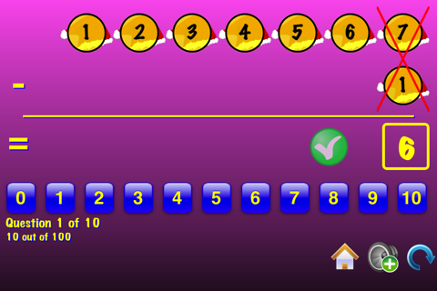 Math4Kids iPhone version screenshot 3