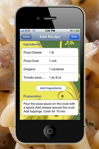 iRecipe Cookbook HD "Lite Edition" screenshot-3