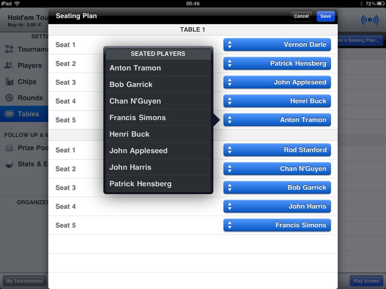 Poker Manager for iPad screenshot-4