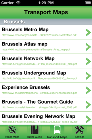 Brussels Offline Street Map screenshot 3