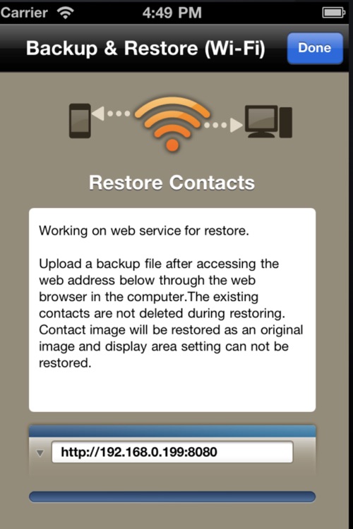 Contacts Air Backup (Backup, Restore, Export) screenshot-3