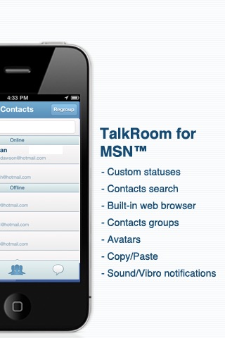 TalkRoom for MSN screenshot-1