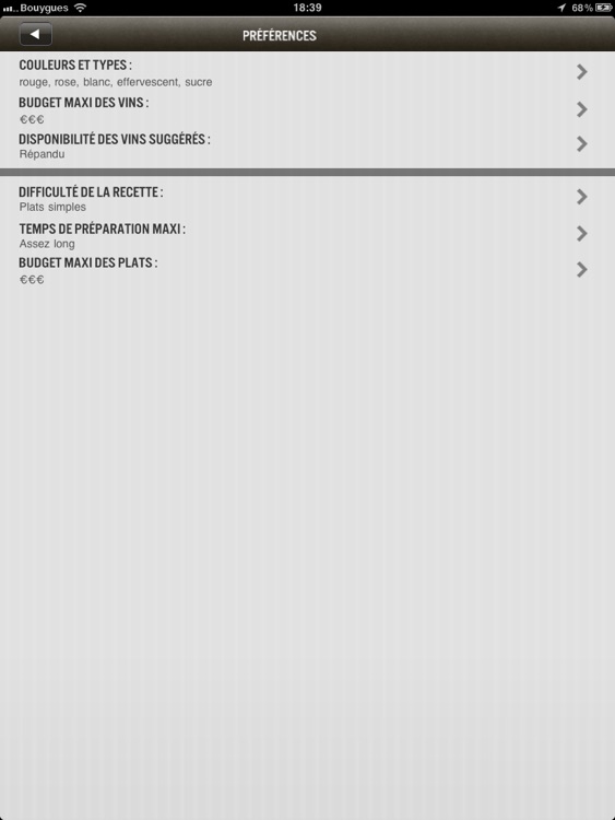 Que Boire? Que Manger? Une infinité d'accords mets-vins sur votre iPad! screenshot-4