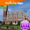Calais, Dover, Folkstone, Ramsgate, Deal Street Map