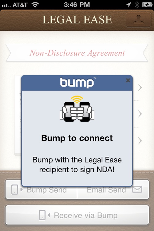 Legal-Ease : Non Disclosure Agreement Simple NDA screenshot-3