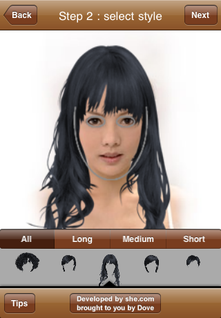 my hairstyle screenshot 4