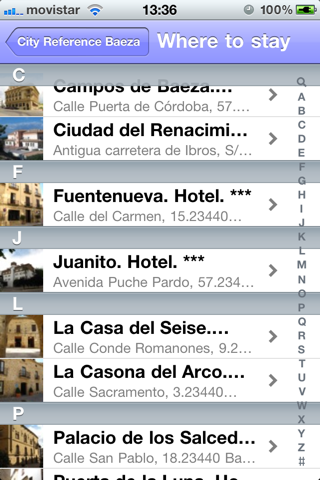 City Reference Baeza screenshot 3