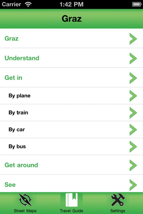 Graz Offline Street Map