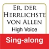 Er, der Herrlichste von Allen, Schumann (High Voice & Piano - Sing-Along)