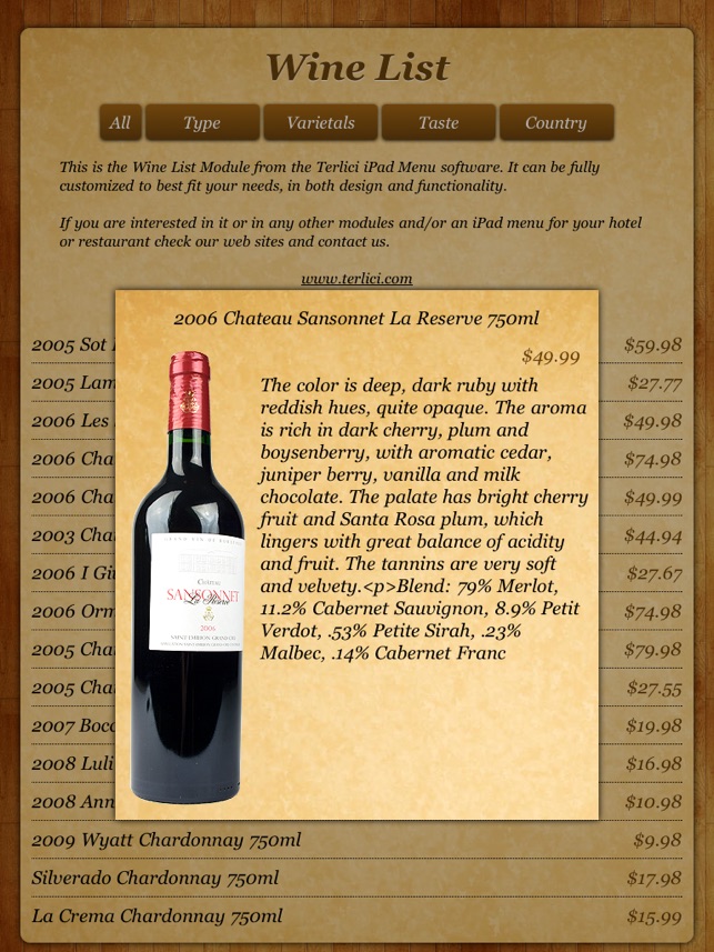 Wine List Menu(圖3)-速報App