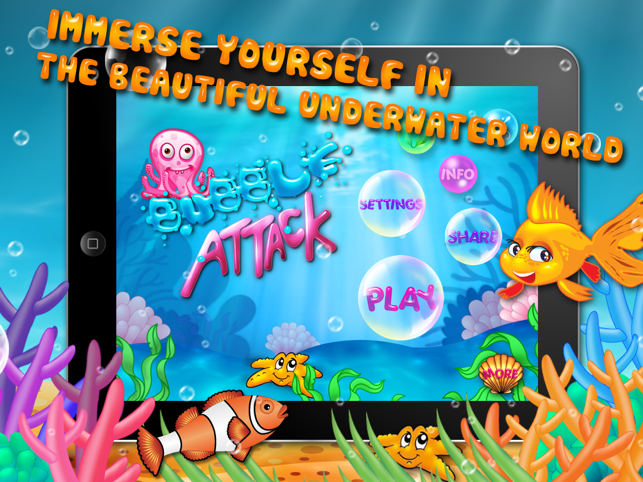 ‎Bubble Attack HD Screenshot